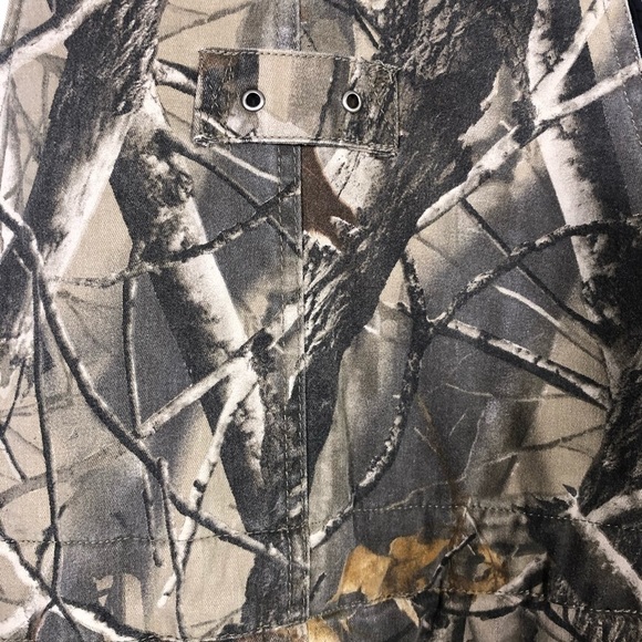 RATTLERS Camo Insulated Overalls REALTREE Hardwood - Picture 11 of 11